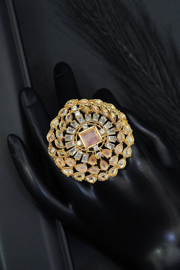 Zirconia Glossy Ring - RS ZEVARS