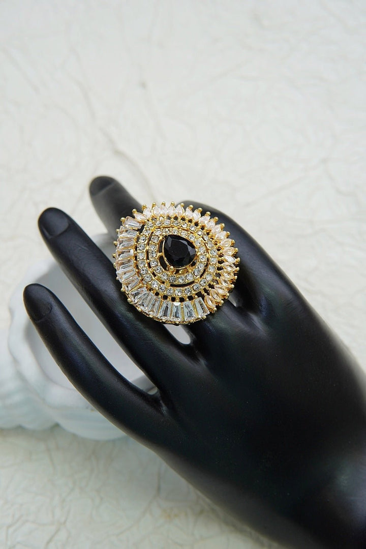 Zirconia Neon Finger Ring - RS ZEVARS