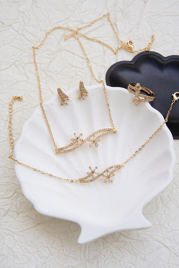 Zirconia Pendant Set Combo - RS ZEVARS