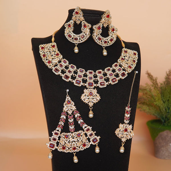 Zircons & Gemstones Bridal Set - RS ZEVARS