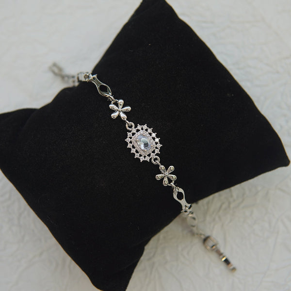 Zircons Silver Plating Bracelet - RS ZEVARS