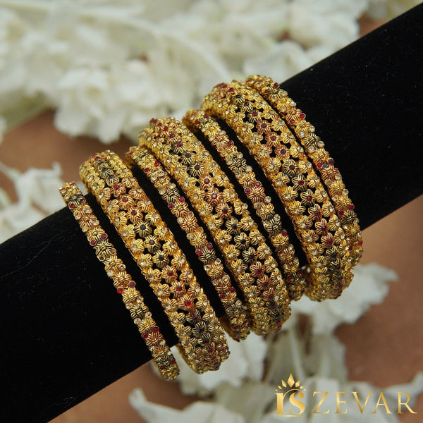 7 Pcs Churi Bangles Set - RS ZEVARS