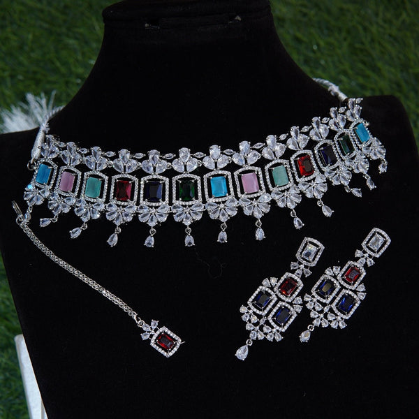 American Diamonds Neckbelt Set - RS ZEVARS