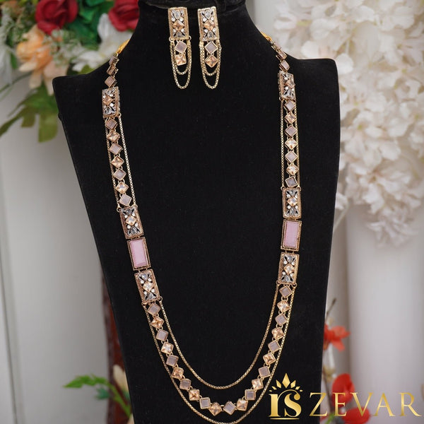 Antique Egyptian Style Long Chain Mala - RS ZEVARS