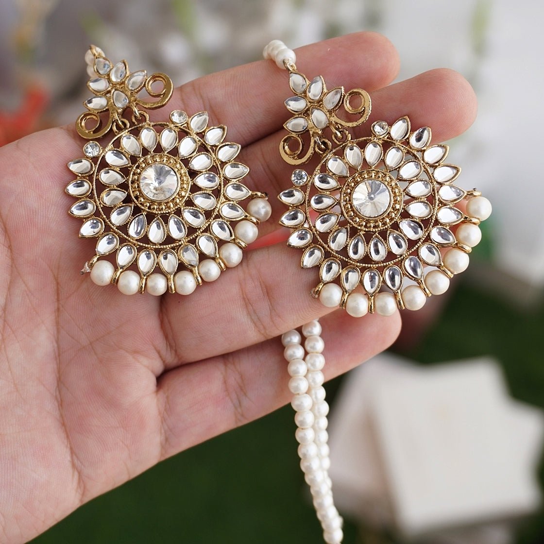 Nagas Lakshmi Kundan bridal necklace – House of Jhumkas