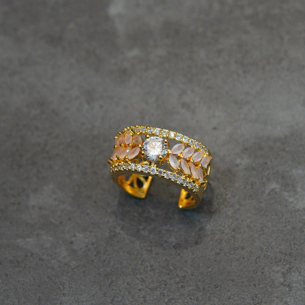 Cubic Zirconia Challa Ring - RS ZEVARS