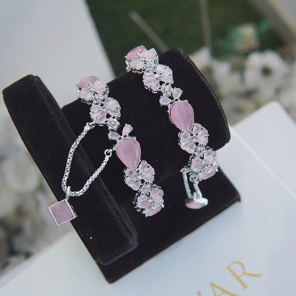 Cubic Zircons Openable Kangan - RS ZEVARS