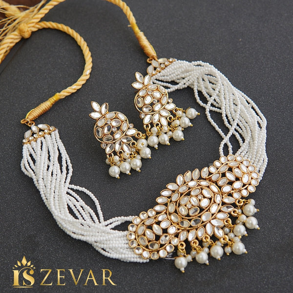 Cut Kundan Pretty Guluband Set - RS ZEVARS