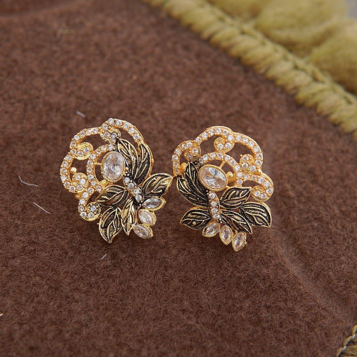 Designer Pretty Stones Studded Earrings - RS ZEVARS