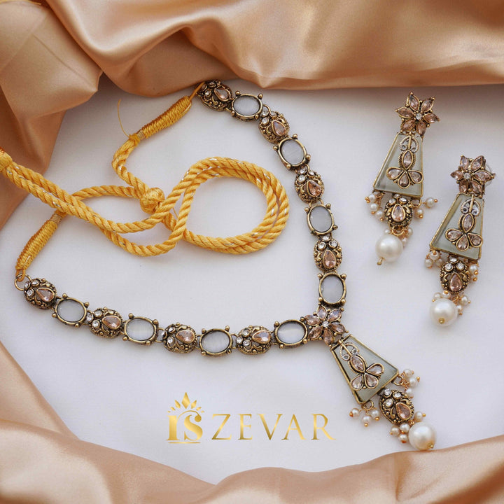 Elegant Turkish Design Necklace - RS ZEVARS