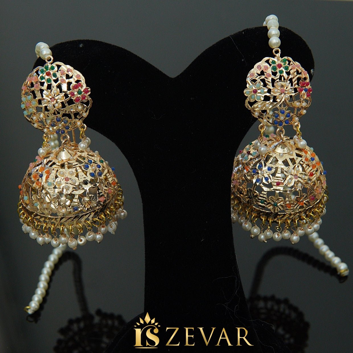 Rabia Jewels - Beautiful polki kundan sahare earrings... | Facebook