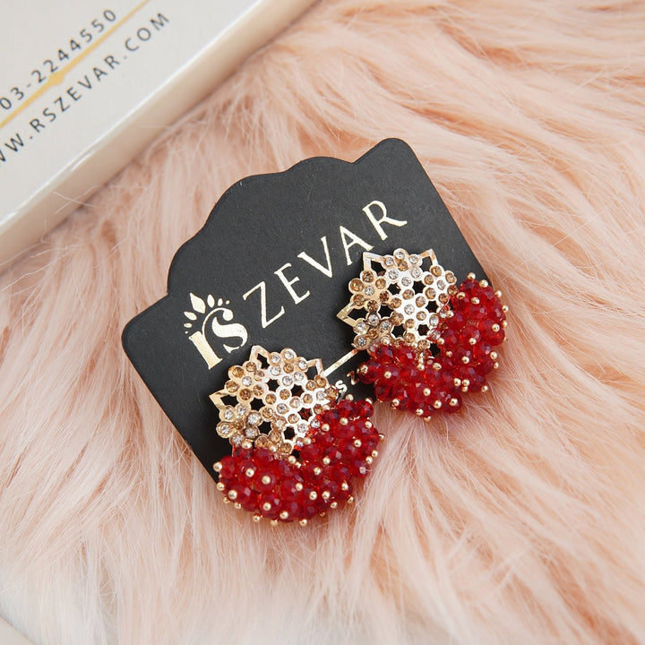 Hand Made Gajra Studs - RS ZEVARS