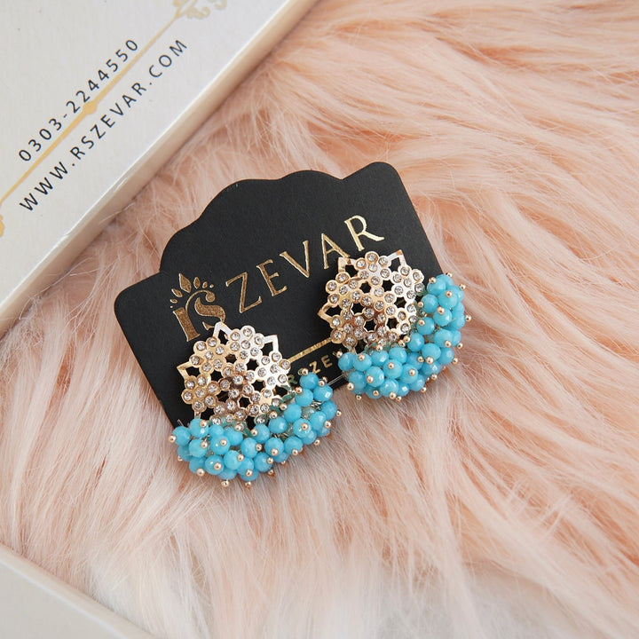 Hand Made Gajra Studs - RS ZEVARS