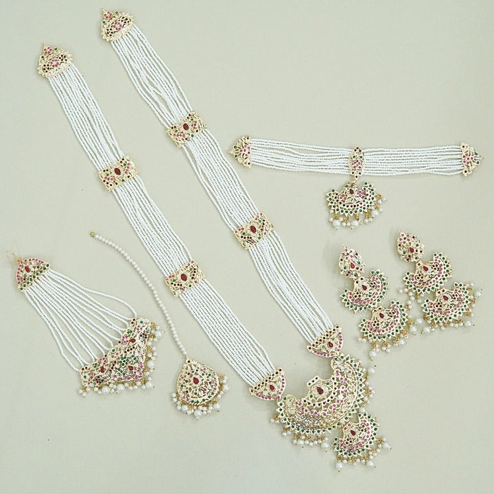 Hyderabadi Pearls Bridal Set - RS ZEVARS