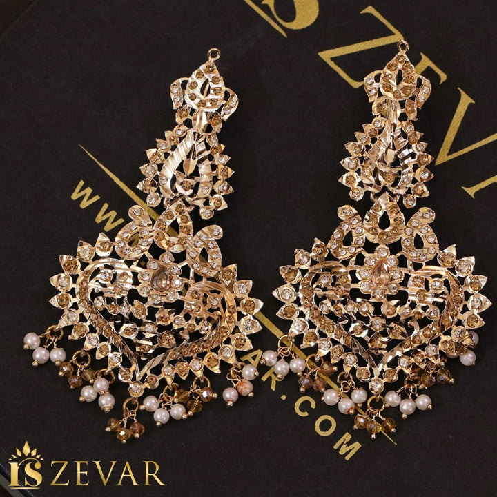 Hyderabadi Queen's Earrings - RS ZEVARS
