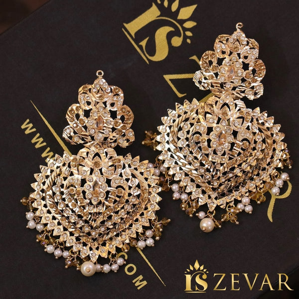 Hyderabadi Traditional Earrings - RS ZEVARS