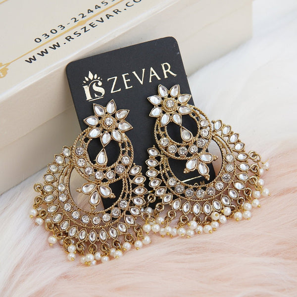 Kundan Double Chand Bala - RS ZEVARS