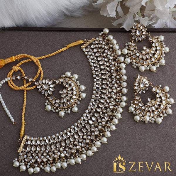 Kundan Necklace Set - RS ZEVARS