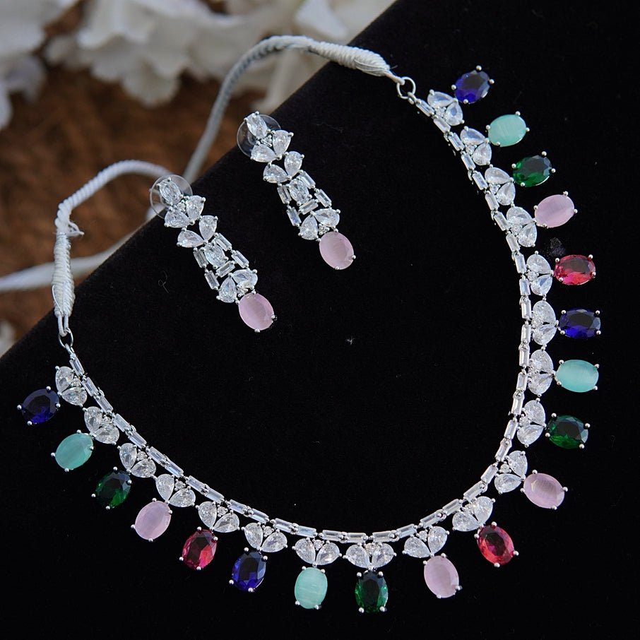 Diamond on sale necklace rs