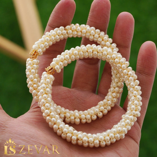 Pearl Handmade Kangan - RS ZEVARS