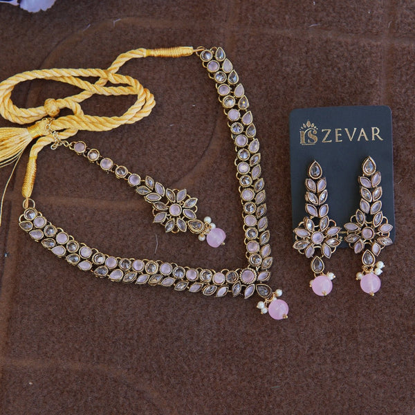 Reverse Ad Necklace Earring Tikka Set - RS ZEVARS