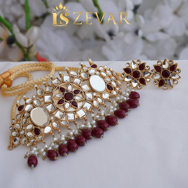 Royal Farshi Choker With Studs - RS ZEVARS