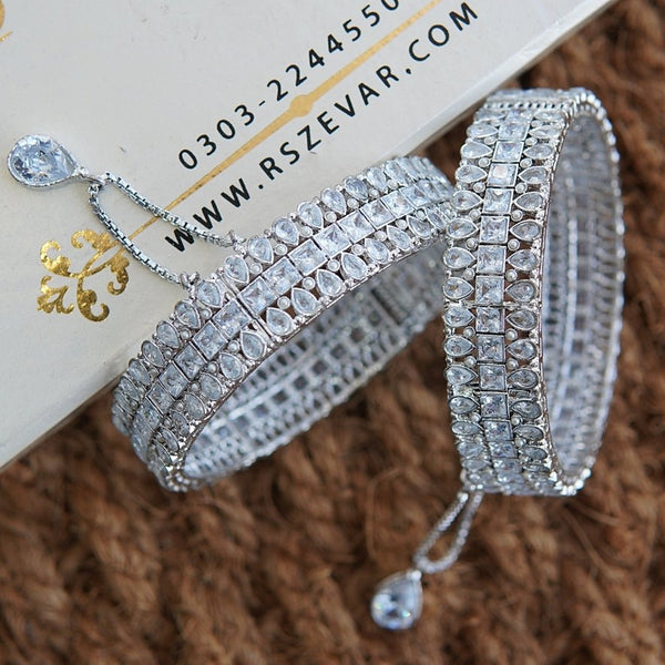 Silver Semi Cubic & Zircons Karay - RS ZEVARS