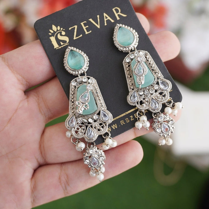 Turkish Antique Gold Earrings - RS ZEVARS