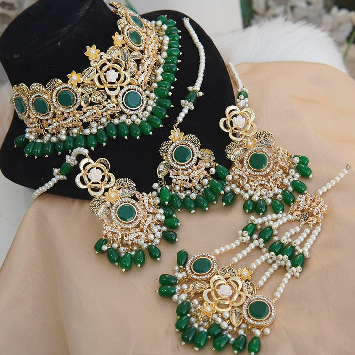 Turkish Gemstones Bridal Set - RS ZEVARS