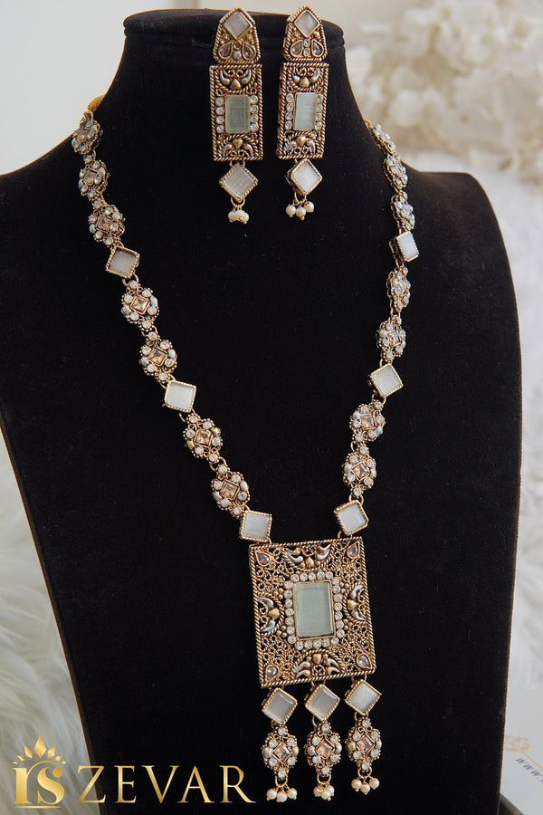 Turkish Pendant Mala Set - RS ZEVARS