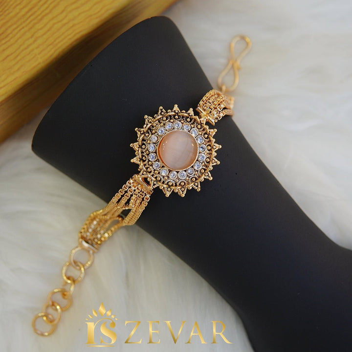 Turkish Stone Watch Style Bracelet - RS ZEVARS